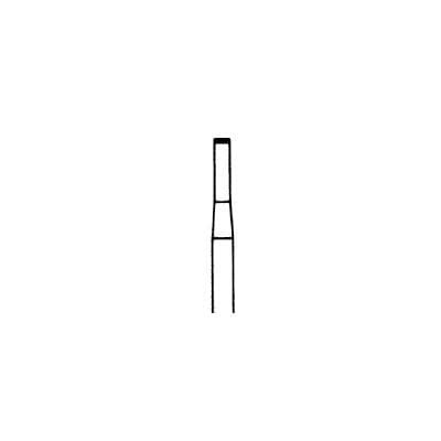 Meisinger 839-014-FG Diamond Bur, End Cutting Cylinder, Medium Grit, Blue Ring, 1.4 mm Head Diameter, Friction Grip, 5/Pk thumbnail 7