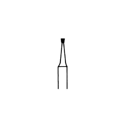 Meisinger 805-009-FG Diamond Bur, Inverted Cone, Medium Grit, Blue Ring, 0.9 mm Head Diameter, 0.9 mm Head Length, Friction Grip, 5/Pkg thumbnail 7