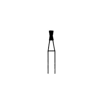 Meisinger 806-012-FG Diamond Bur, Hourglass/Double Inverted Cone, Medium Grit, Blue Ring, Friction Grip, 1.2 mm Head Diameter, 3.0 mm Head Length, 5/Pkg thumbnail 7