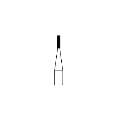 Meisinger 835-008-FG Diamond Bur, Flat End Cylinder, FG, Medium Grit (Blue), 0.8 mm Head Diameter, 3.0 mm Head Length, 5/Pk thumbnail 7