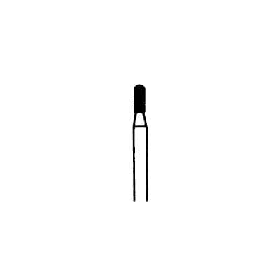 Meisinger 838G-012-FG Coarse Diamond Bur, Round End Cylinder, Friction Grip, 1.2 mm Head Diameter, 4.0 mm Head Length, Green Ring, 5/Pack thumbnail 7