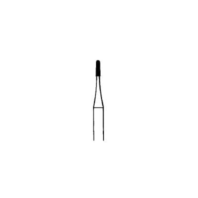 Meisinger 855LC-009-FG Diamond Bur, Round End Tapered Chamfer, Extra Fine (Yellow), 0.9 mm Head Diameter, Friction Grip, 5/Pack thumbnail 5