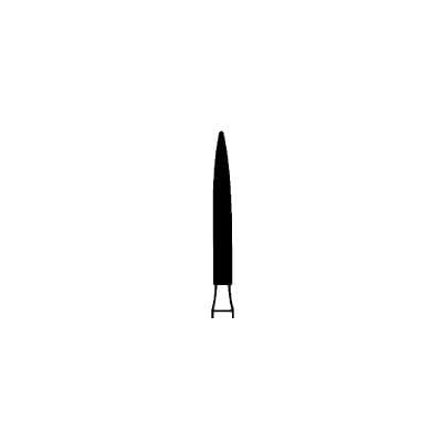 Meisinger Multi-Use Diamond Bur, FG, Long Flame, #863LF, 1.4 mm, Fine (Red), 5/Pk, 863LF-014-FG thumbnail 8