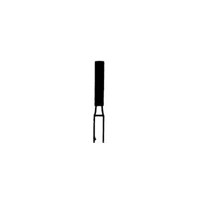 Meisinger 837LG-014-FG Diamond Bur, Coarse (Green), Long Flat End Cylinder, 1.4 mm Head Diameter, 8.0 mm Head Length, Friction Grip, 5/Pack thumbnail 7