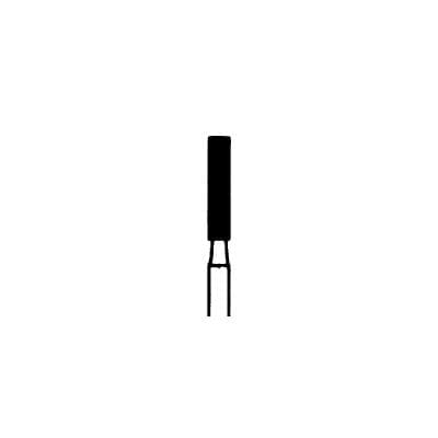 Meisinger 837L-016-FG Diamond Bur, Medium Grit, Long Cylinder, Flat End, Friction Grip, 1.6 mm Diameter, 8.0 mm Head Length, 5/Pk thumbnail 6