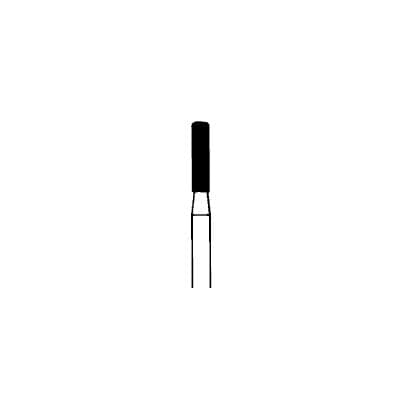 Meisinger 841G-014-FG Diamond Bur, Coarse (Green), Round Edge Cylinder, FG, 1.4 mm Head Diameter, 6.0 mm Head Length, 5/Pack thumbnail 7