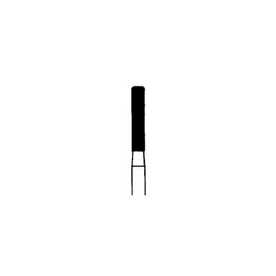 Meisinger 842G-016-FG Coarse Diamond Bur, Round Edge Cylinder, Friction Grip, 1.6 mm Head Diameter, 8.0 mm Head Length, Green Ring, 5/Pack thumbnail 7