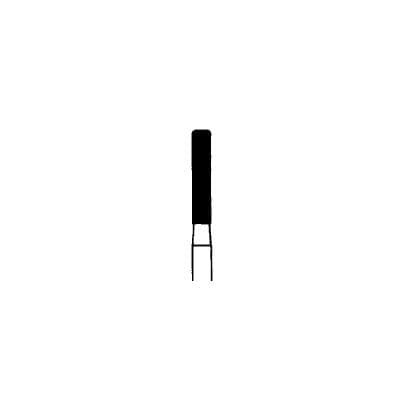 Meisinger 842-018-FG Diamond Bur, Medium Grit, Cylinder Round End, Friction Grip, 1.8 mm Head Diameter, 5/Pk thumbnail 2