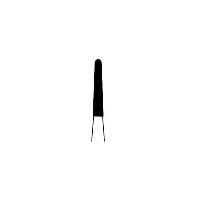 Meisinger Multi-Use Diamond Bur, FG, Long Round End Taper Chamfer, #852F, 1.8 mm, Fine, Red, 5/Pk, 852F-018-FG thumbnail 10