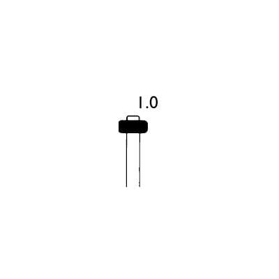 Meisinger 908-036-SU Diamond Bur, FG Extra Long/Surgical, Medium Grit, Blue Ring, Depth Cutter, 3.6 mm Head, 5/Pack thumbnail 7