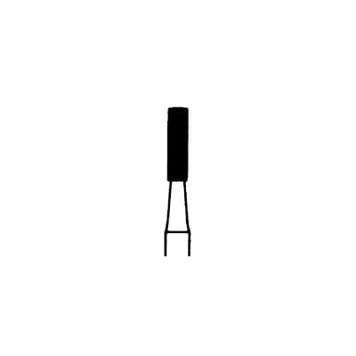 Meisinger 837-018-HP Diamond Bur, Medium Grit, Cylinder Shape, 1.8 mm Diameter, 6 mm Working Length, HP Shank, 5/Pk thumbnail 7