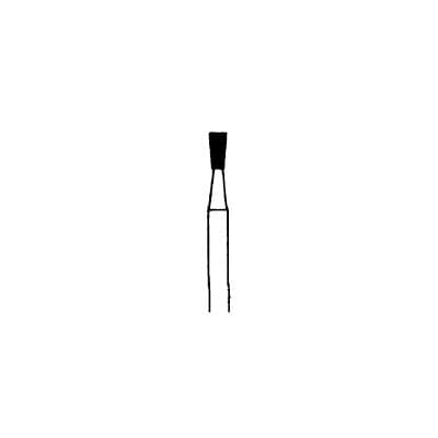 Meisinger 807-014-FG Diamond Bur, Inverted Cone, Medium Grit, Blue Ring, 1.4 mm Head Diameter, 3.5 mm Head Length, Friction Grip, 5/Pkg thumbnail 7