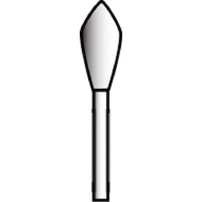 Midwest Multi-Use Diamond Bur FG #899-021M, Medium Grit, Football Shape, 2.1 mm Diameter, 6.5 mm Length, Friction Grip, 5/Pkg thumbnail 5