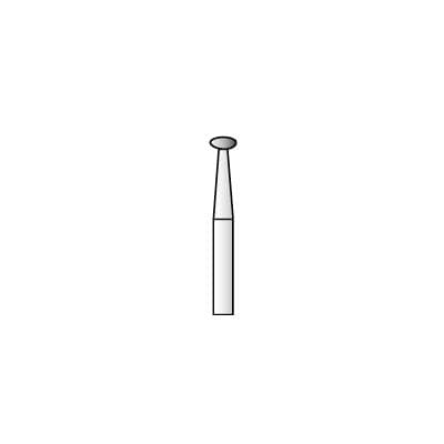 SS White Revelation Diamond Bur 825-016M, Mushroom, FG, Medium Grit, 1.6 mm Head Diameter, Pack of 5 thumbnail 4