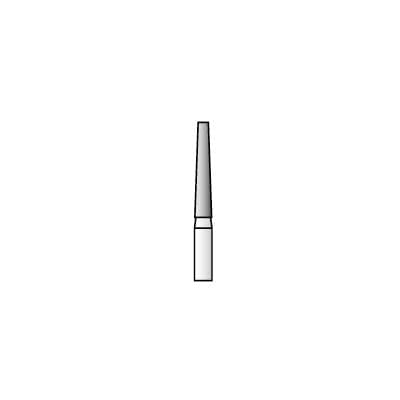 SS White Revelation Diamond Bur 847-016C, Coarse, Flat End Cone, Friction Grip, 1.6 mm Diameter, 5/Pk thumbnail 7
