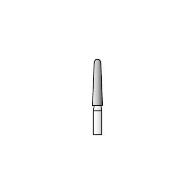 SS White Revelation Diamond Bur, 856-018C, Coarse, Round End Taper, Friction Grip, 1.8 mm Diameter, 5/Pkg, 91070-5 thumbnail 10