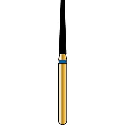 Alpen Multilayer Diamond Burs, FG, Flat End Taper, #848, 1.4 mm, Super Coarse, Black, 5/Pk, R848SC014FG thumbnail 5