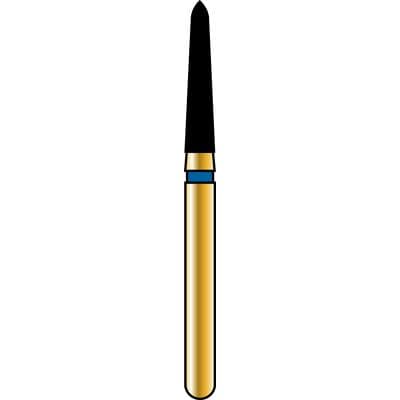 Alpen® Multi Use Diamond Bur, FG, Coarse, Blue Ring, Cone, Curettage/Tapered Pointed End, #878K, 1.4 mm Diameter, 8.0 mm Length, 50/Pkg thumbnail 4
