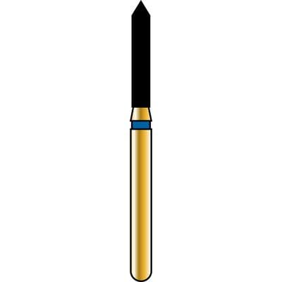 Alpen Multi-Use Diamond Bur, FG, Beveled Cylinder, #885, 1.4 mm Diameter, 8.0 mm Length, Coarse, 5/Pk, R885C014FG thumbnail 5