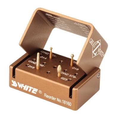 Great White Z Diamond Burs, FG, Introductory Kit (4 Burs + Autoclavable Bur Block), 1/Pk, 18160 thumbnail 10