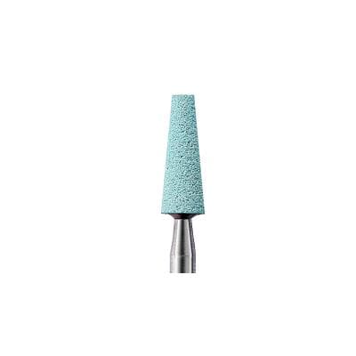 NTI All Ceramic Supermax Diamond Bur, Taper Flat End, Coarse Grit, Blue Ring, HP Shank, #G8002, 4.0 mm Diameter, 11.0 mm Head Length, 1/Pkg thumbnail 11