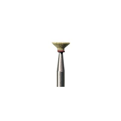 NTI All Ceramic Supermax Inverted Cone HP Diamond Bur, Coarse, Blue, 5.0 mm Diameter, 2.0 mm Length, #G8006, 1/Pkg thumbnail 6