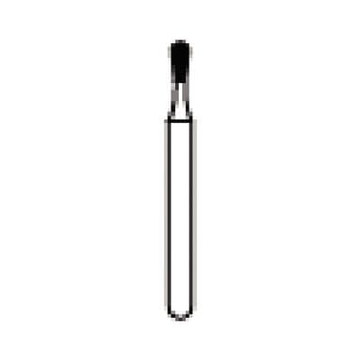 NTI Diamond Bur, FG, Pear, # C830, 1.2 mm Diameter, 2.7 mm Length, Coarse, Green Ring, 5/Pk, C830-012 thumbnail 11