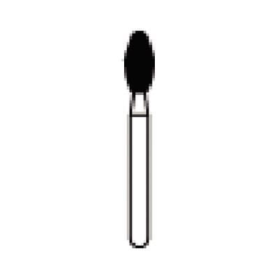 NTI Diamond Bur, FG, Football, # F369, 2.5 mm, Fine, Red, 5/Pk, F369-025 thumbnail 12