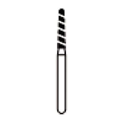NTI Turbo Diamond Bur, FG, Round End Taper, #856, 1.4 mm, Super Coarse, Black, 5/Pk, SC856-T-014 thumbnail 14