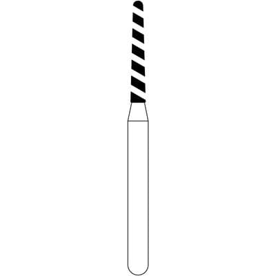 NTI Turbo Diamond Bur, FG, Round End Taper, #856, 1.2 mm, Super Coarse, Black, 5/Pk, SC856-T-012 thumbnail 10