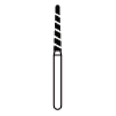 NTI Turbo Diamond Bur, FG, Super Coarse, Black, Round End Taper, 1.4 mm, 5/Pk, SC850-T-014 thumbnail 14