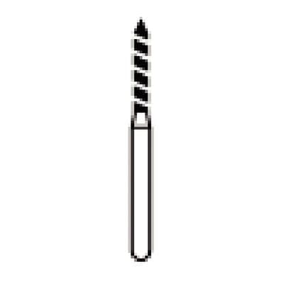 NTI Turbo Diamond Bur, Super Coarse, Beveled Cylinder, FG, 1.2 mm Diameter, 8.0 mm Length, 5/Pk, SC885-T-012 thumbnail 10
