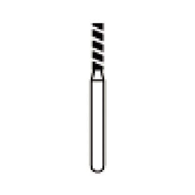 NTI Turbo Diamond Bur, Super Coarse, Flat End Cylinder, FG, 1.2 mm Diameter, 5/Pk, SC836-T-012 thumbnail 9