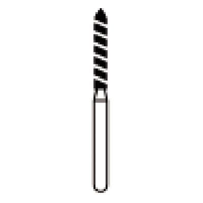 NTI Turbo Diamond Bur, Super Coarse, Beveled Cylinder, FG, 1.4 mm Diameter, 10.0 mm Length, 5/Pk, SC879-T-014 thumbnail 9