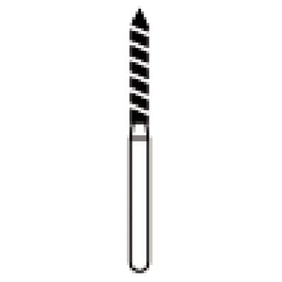 NTI Turbo Diamond Bur, Super Coarse, Beveled Cylinder, FG, 1.4 mm Diameter, 10.0 mm Length, 5/Pk, SC886-T-014 thumbnail 9