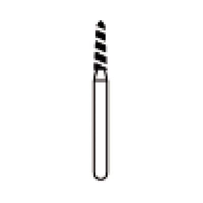 NTI Turbo Diamond Bur, Super Coarse, Friction Grip, Curettage, 1.4 mm Diameter, 6.0 mm Length, Black Ring, 5/Pkg, #877K-014 thumbnail 8