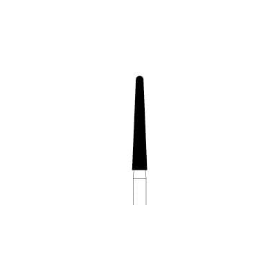 NTI FG Diamond Bur, Coarse, Long Round End Taper, #850L-018, 1.8 mm Diameter, 11.5 mm Length, Friction Grip, 5/Pkg, C850L-018 thumbnail 8