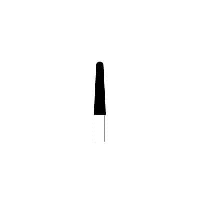 NTI FG Diamond Bur, Fine Grit, Long Round End Taper, #856L-020, Friction Grip, 2.0 mm Diameter, 9.0 mm Length, 5/Pkg, F856L-020 thumbnail 8