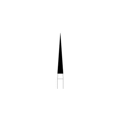 NTI FG Diamond Bur, Medium Grit, Long Needle, #859L-016 (M859L-016), 1.6 mm Diameter, 11.5 mm Length, Friction Grip, 5/Pack thumbnail 7