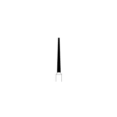 NTI Diamond Bur, FG, Flat End Taper, #848, 1.0 mm, Coarse, Green, 5/Pk, C848-010 thumbnail 12