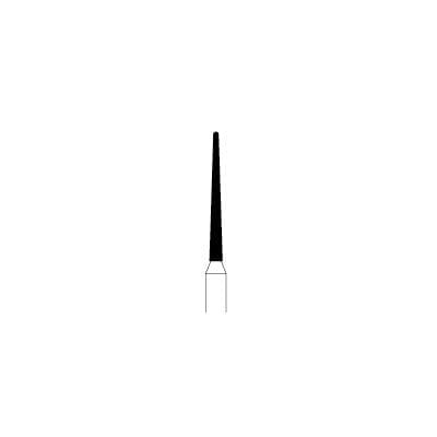NTI FG Diamond Bur, Medium Grit, Round End Taper, #850-010 (M850-010), Friction Grip, 1.0 mm Diameter, 10.0 mm Length, 5/Pack thumbnail 7