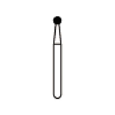 NTI Diamond Bur, FG, Round, #801, 1.8 mm, Fine Grit, Red Ring, 5/Pk, F801-018 thumbnail 13
