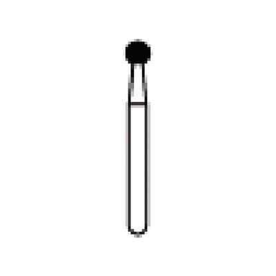 NTI Diamond Burs, FG, Round, # SC801, 2.1 mm, Super Coarse, Black, 5/Pk, SC801-021 thumbnail 12