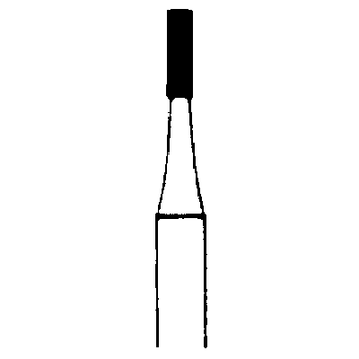 SS White FG #558 Surgical Length Carbide Bur, Straight Fissure Crosscut, Flat End, Friction Grip, 1.2 mm Head Diameter, 5/Pk, 14058-5 thumbnail 10