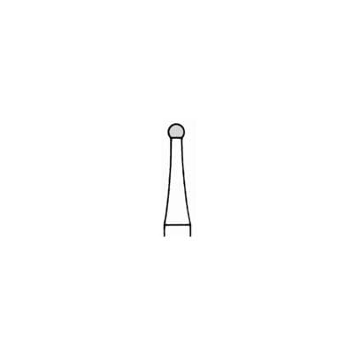 Meisinger HM 71-016-HP Lab Carbide Bur, Round, Plain Cut, 1.6 mm Head Diameter, Handpiece, 5/Pkg thumbnail 3