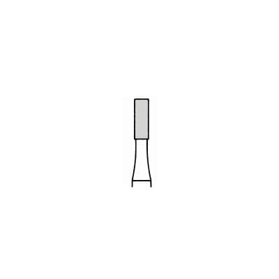 Meisinger Tungsten Carbide Bur, Cylinder (Straight Fissure) #61/HM 21-018, HP, 1.8 mm Diameter, 4.9 mm Head Length, 5/Pkg thumbnail 3