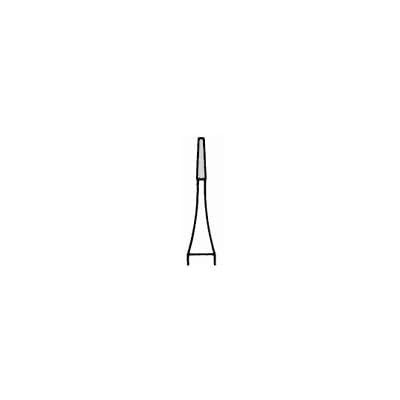 Meisinger Tungsten Carbide Bur, Tapered Fissure, Cross-Cut, Flat End, 0.8 mm Diameter, HP, 5/Pkg, HM 33-008 / US#698 thumbnail 5
