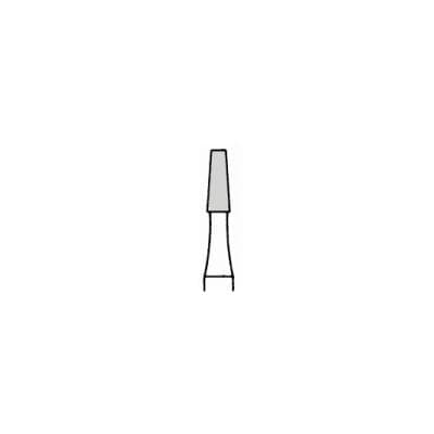 Meisinger Tungsten Carbide Bur, X-Cut Taper Fissure, Flat End, HP, 1.8 mm Diameter, 4.9 mm Head Length, 44.5 mm Shank Length, 5/Pkg, HM 33-018 thumbnail 5
