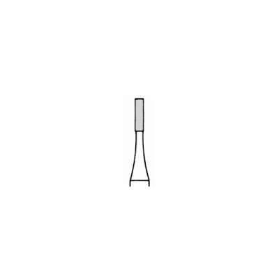 Meisinger Tungsten Carbide Bur HM 21 Straight Fissure, HP, Size #57, 1.0 mm Diameter, 5/Pkg, HM21-010-HP thumbnail 4