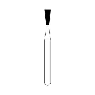 NTI FG Diamond Bur, Coarse, Long Inverted Cone, 1.6 mm Diameter, 4.0 mm Length, Friction Grip, Green Ring, #807-016 (C807-016), Pack of 5 thumbnail 11